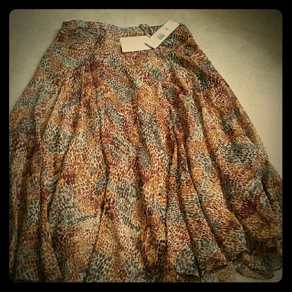 Jones New York Silk Skirt sz 8